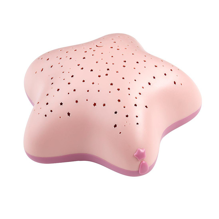 Veilleuse Projecteur d’étoiles musical à piles - Lolabella 