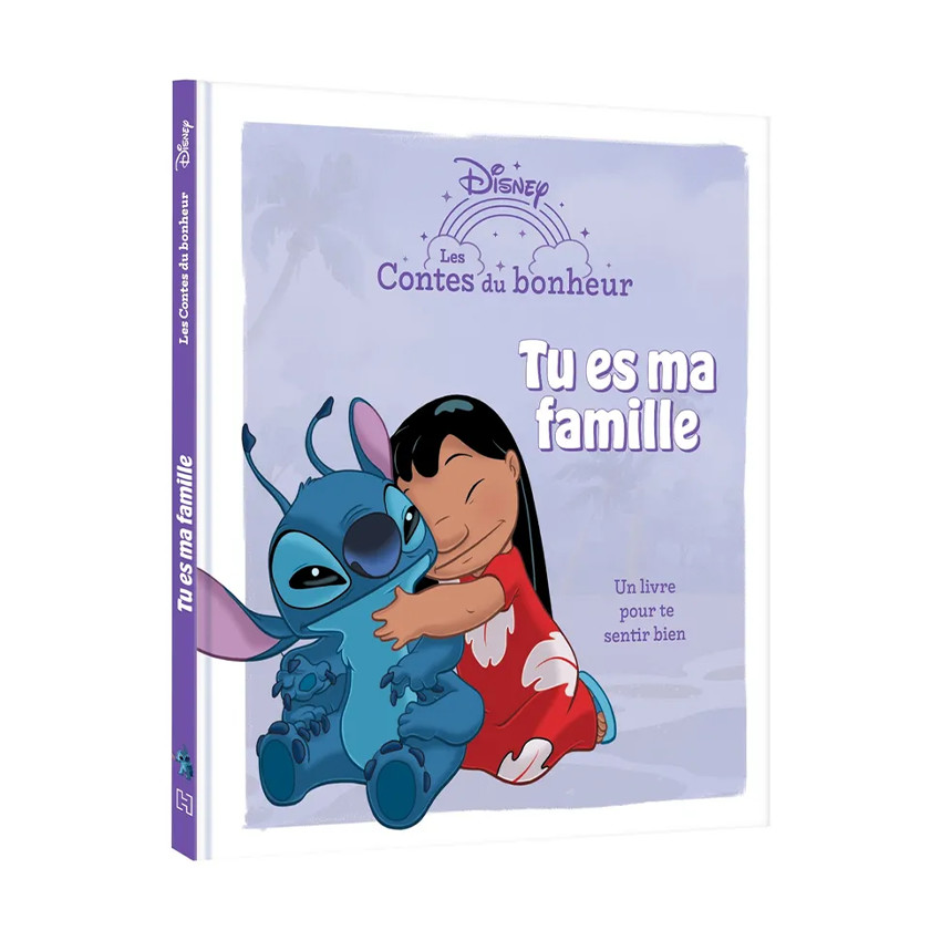 Livre "Les Contes du bonheur - Lilo & Stitch - Tu es ma famille" 
