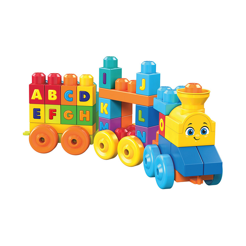 Le train musical de l'alphabet Mega Bloks 