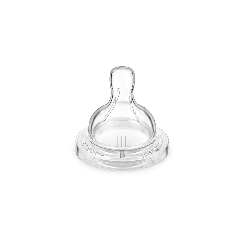 Lot de 2 tétines Classic+ 3 mois + 