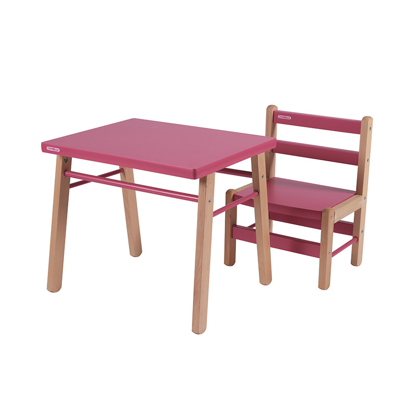 Table pour enfant – Hybride Fuschia  