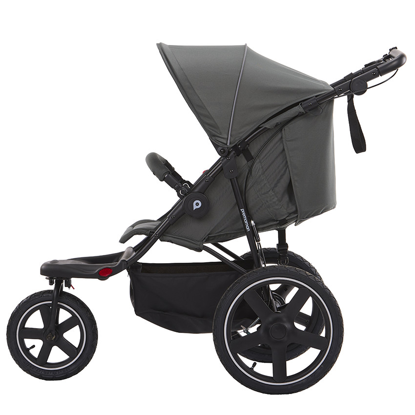 Poussette jogger Stella noir 