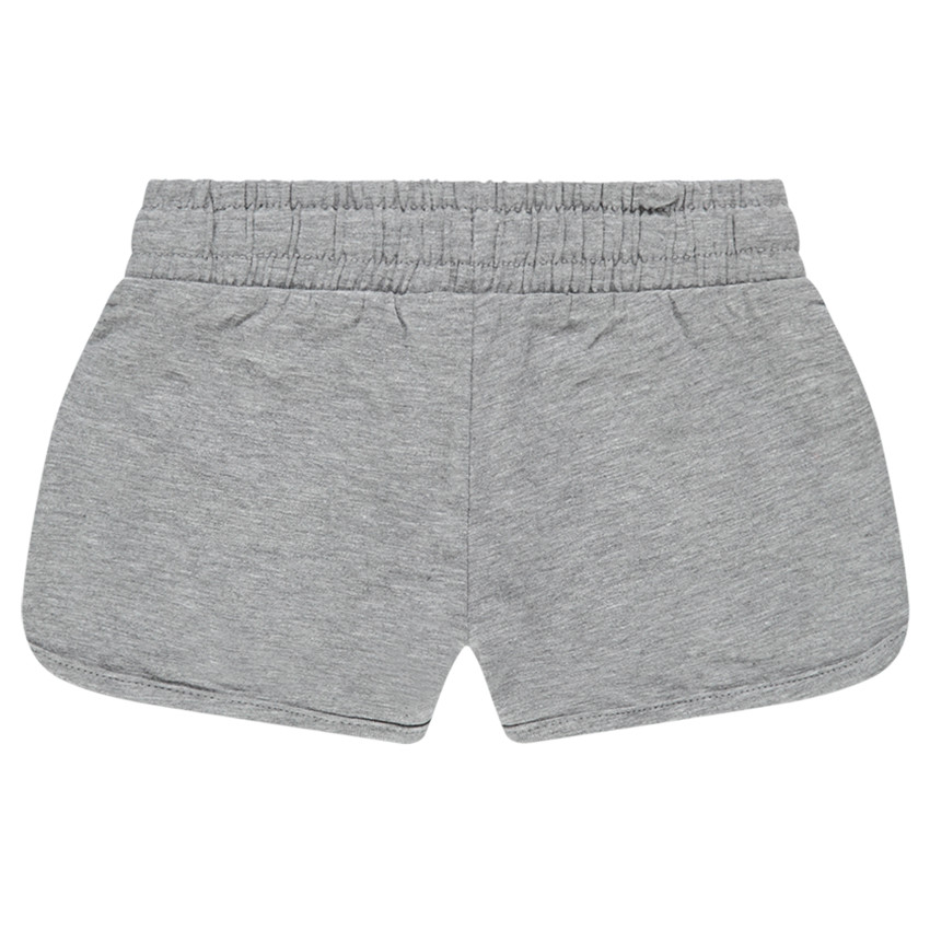 Short en jersey avec flamant rose printé 