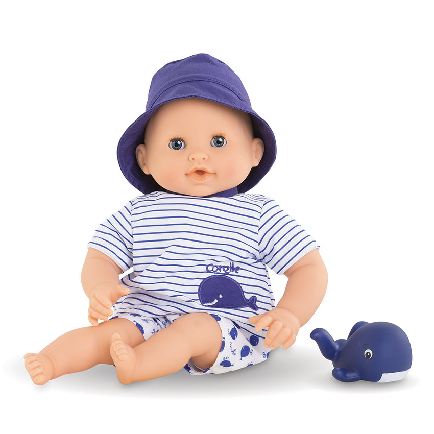 Poupée bébé bain marin 30 cm - Bleu (Corolle) - Image 1