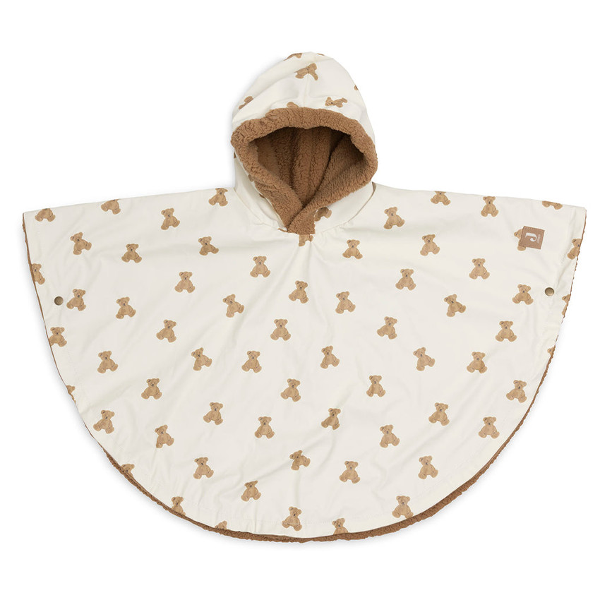 Poncho 12/36mois imperméable Mini Teddy Bear/Teddy Fleece