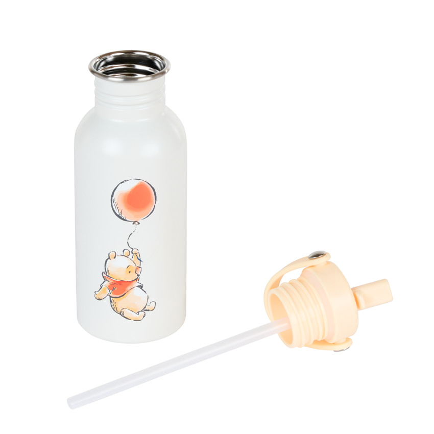 Gourde en inox avec paille Winnie L'Ourson Disney - 500ml 