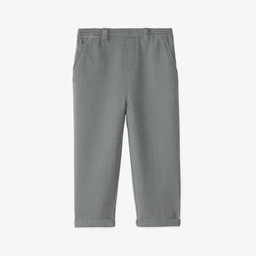 Pantalon en toile unie pour bébé garçon
