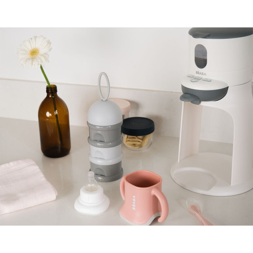 Boîte doseuse pour lait empilable Gris - Gris (Béaba) - Image 3