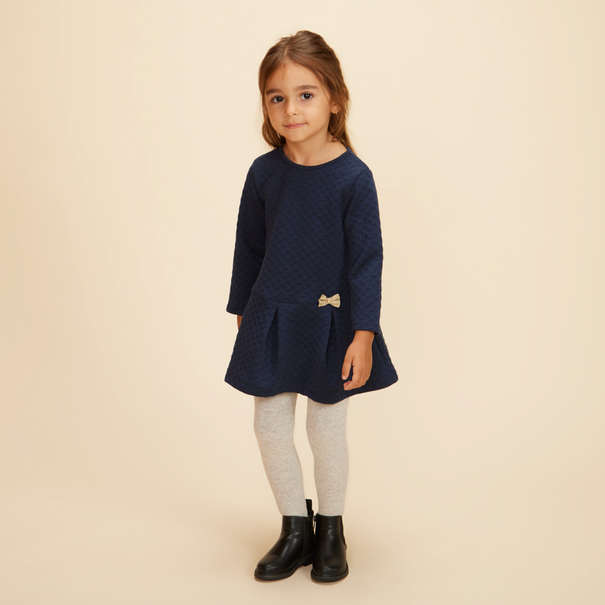 Robe bleu marine bebe fille outlet