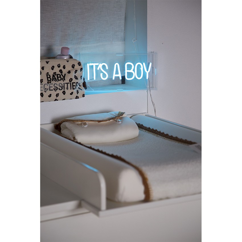 Lampe néon "It's a Boy" - Bleu  