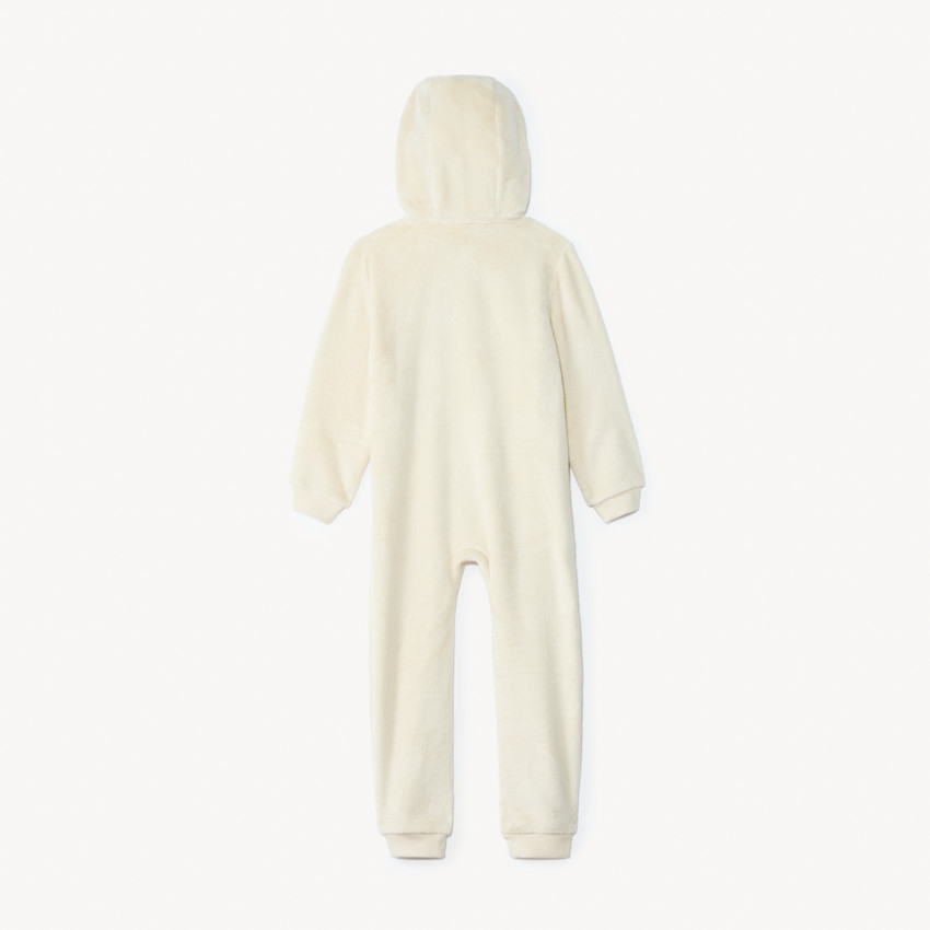 Surpyjama ludique biche en sherpa pour fille 