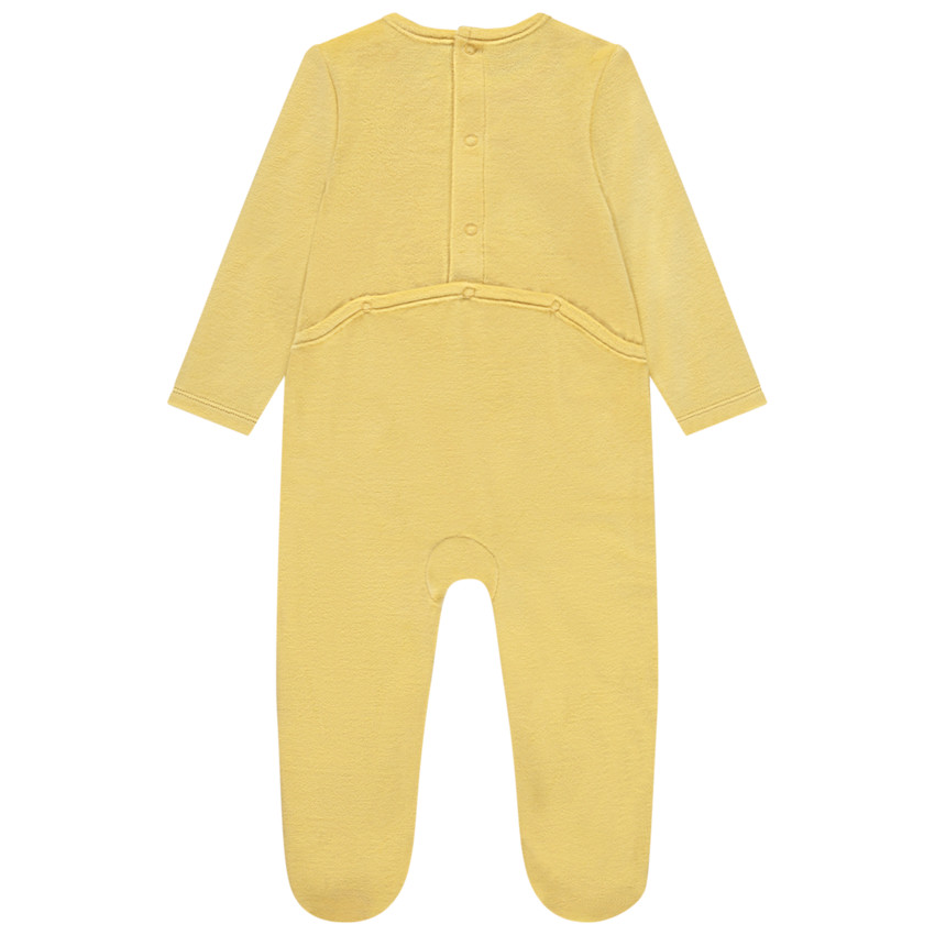 Dors-bien en velours fantaisie pour bébé garçon 