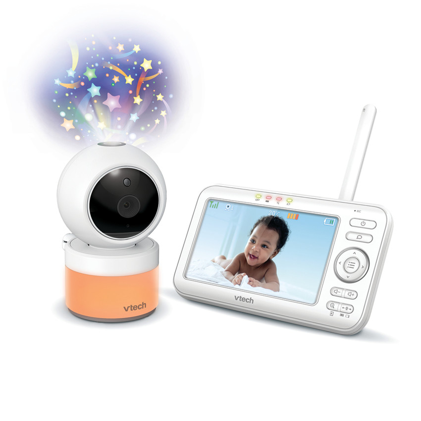 Babyphone vidéo Lightshow veilleuse et projecteur