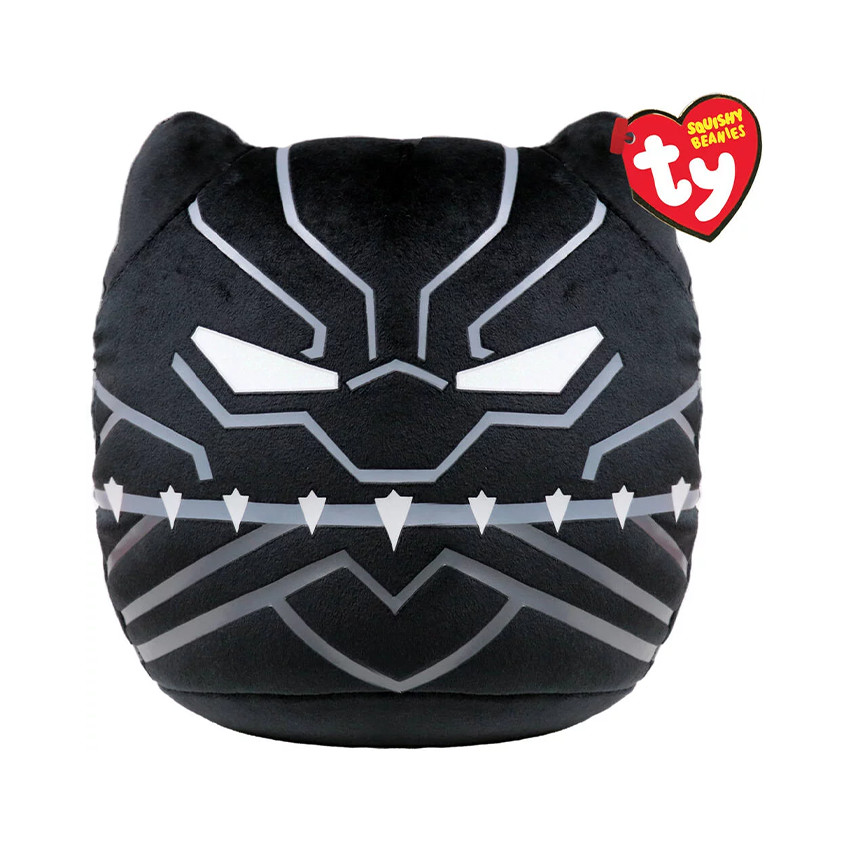 Coussin peluche Squish a Boos Marvel 20 cm Black Panther