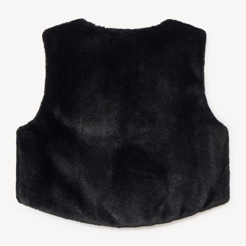 Gilet polaire fille sans manches 