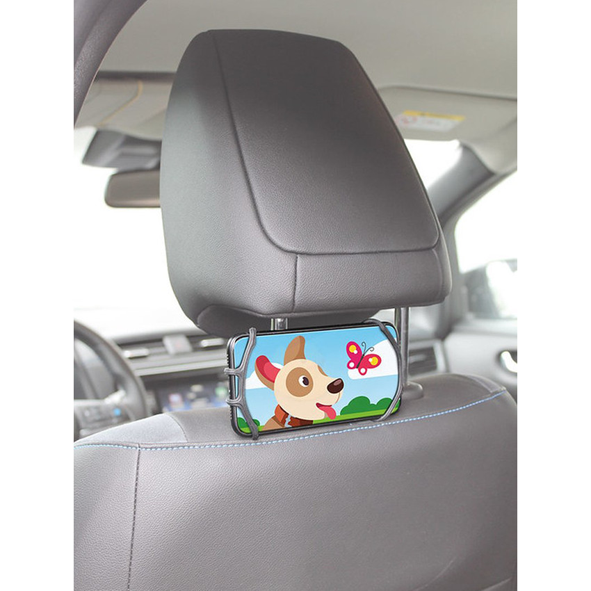 Support téléphone universel en silicone Noir 