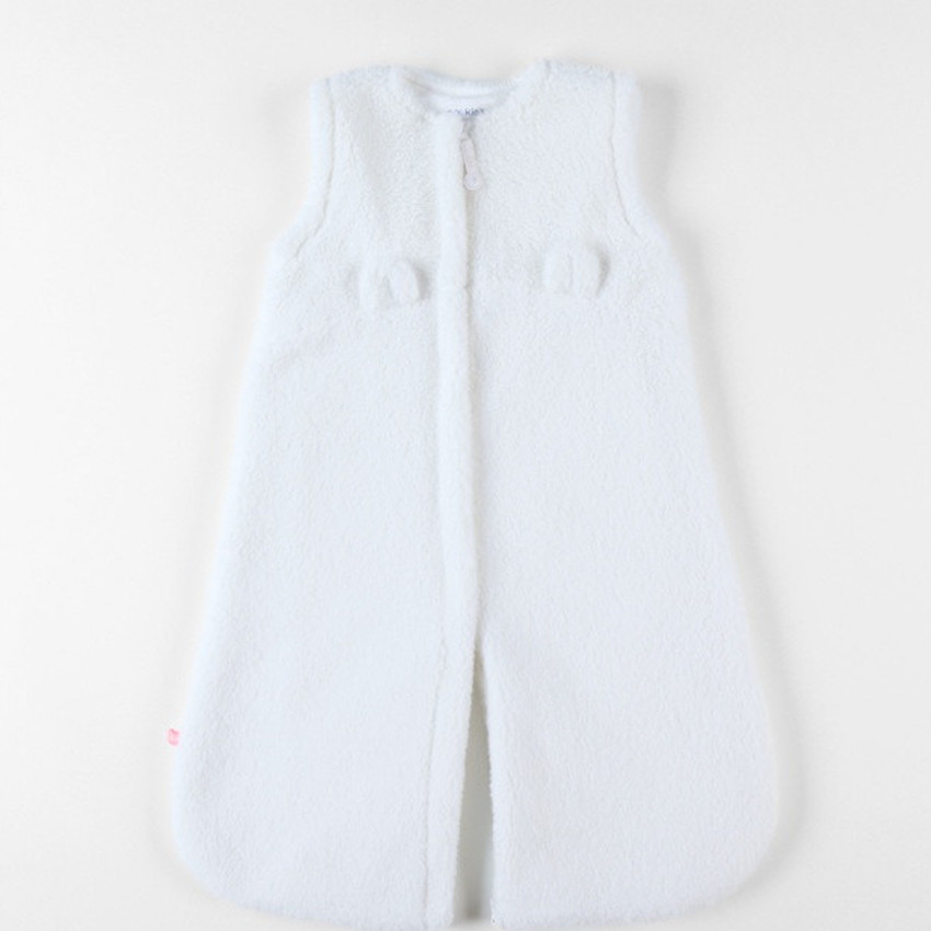 Gigoteuse M&M manches amovibles 70cm Sherpa Ecru 