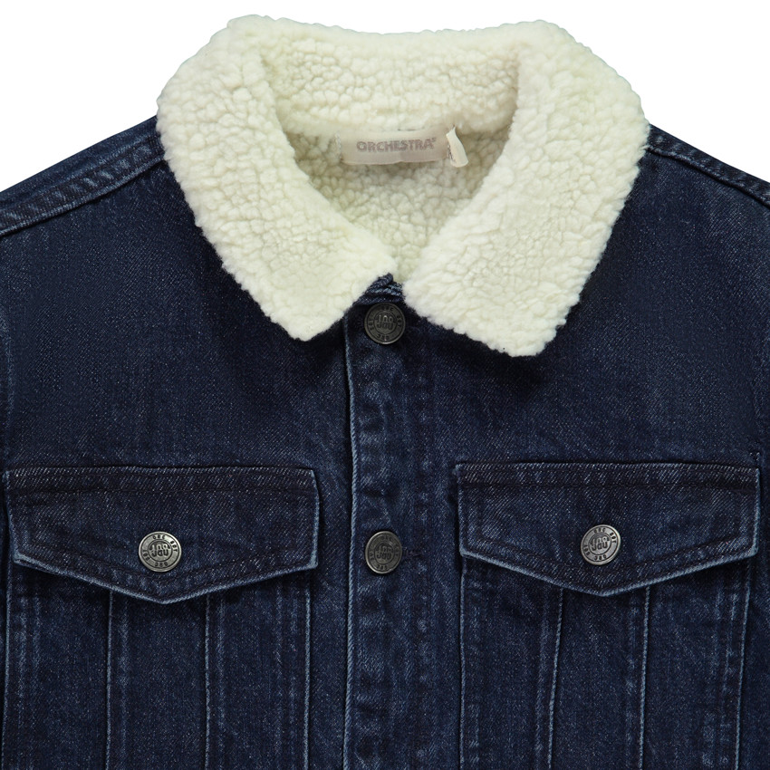 Veste en jean doublee sherpa pour garcon Orchestra