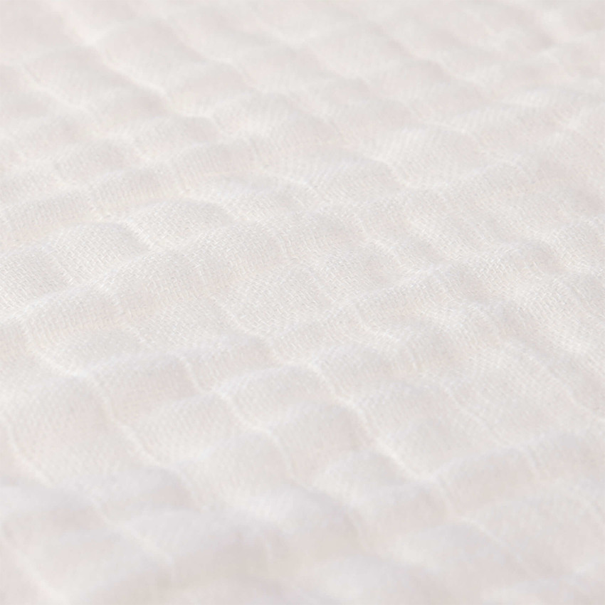 Lot de 3 langes en mousseline tricolore 85x85 