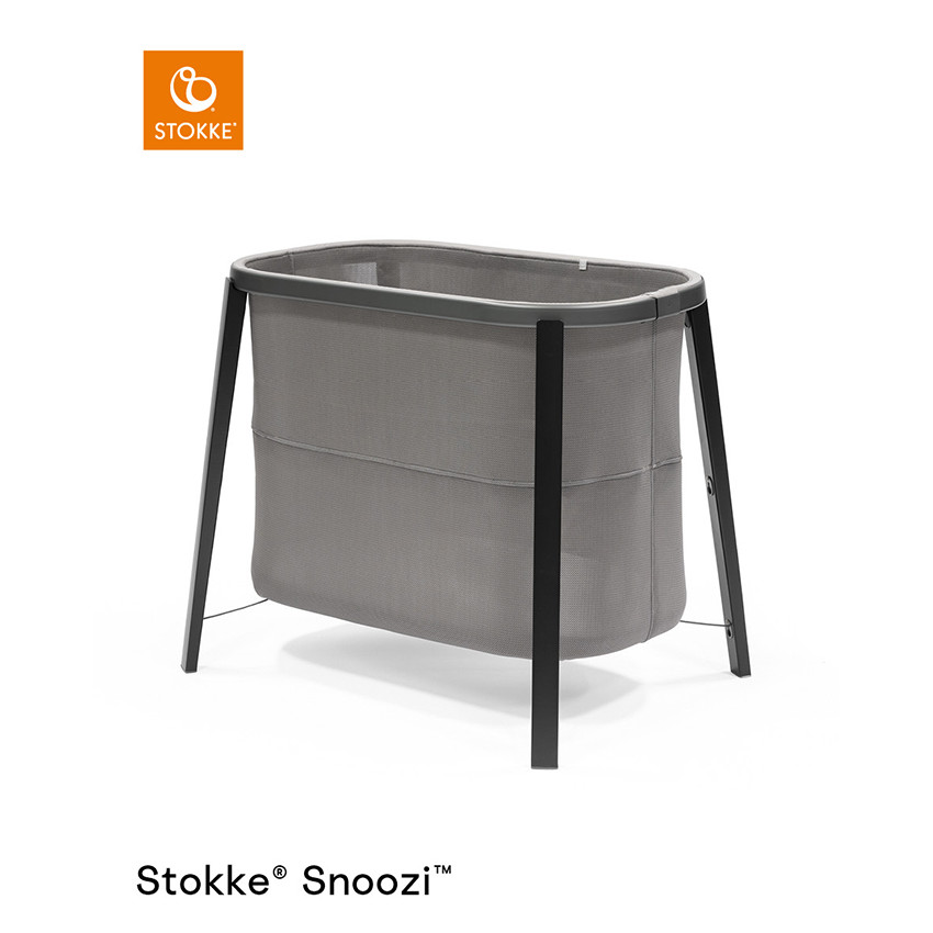 Berceau évolutif Snoozi gris graphite 