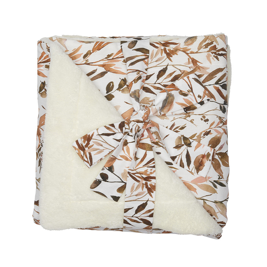 Couverture Luxe en microfibre Caramel Forest
