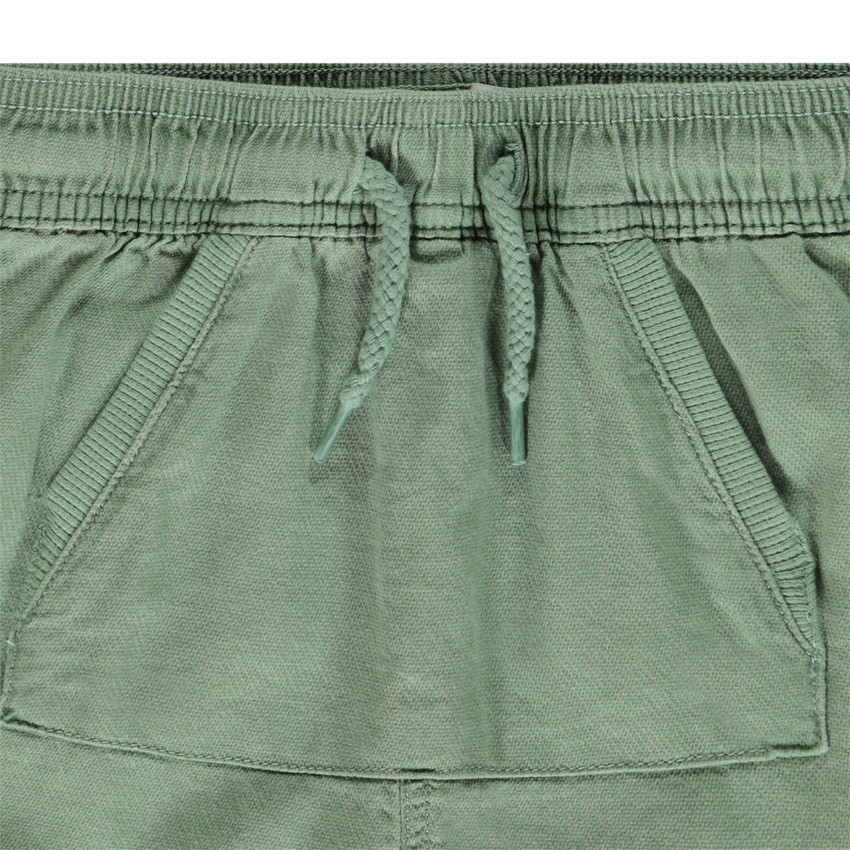 Bermuda en coton avec poche kangourou pour garçon 