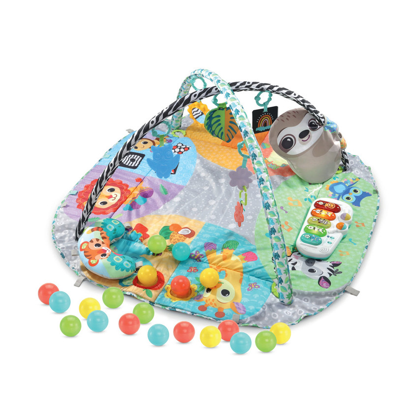 Maxi tapis d'éveil sensoriel 7 en 1