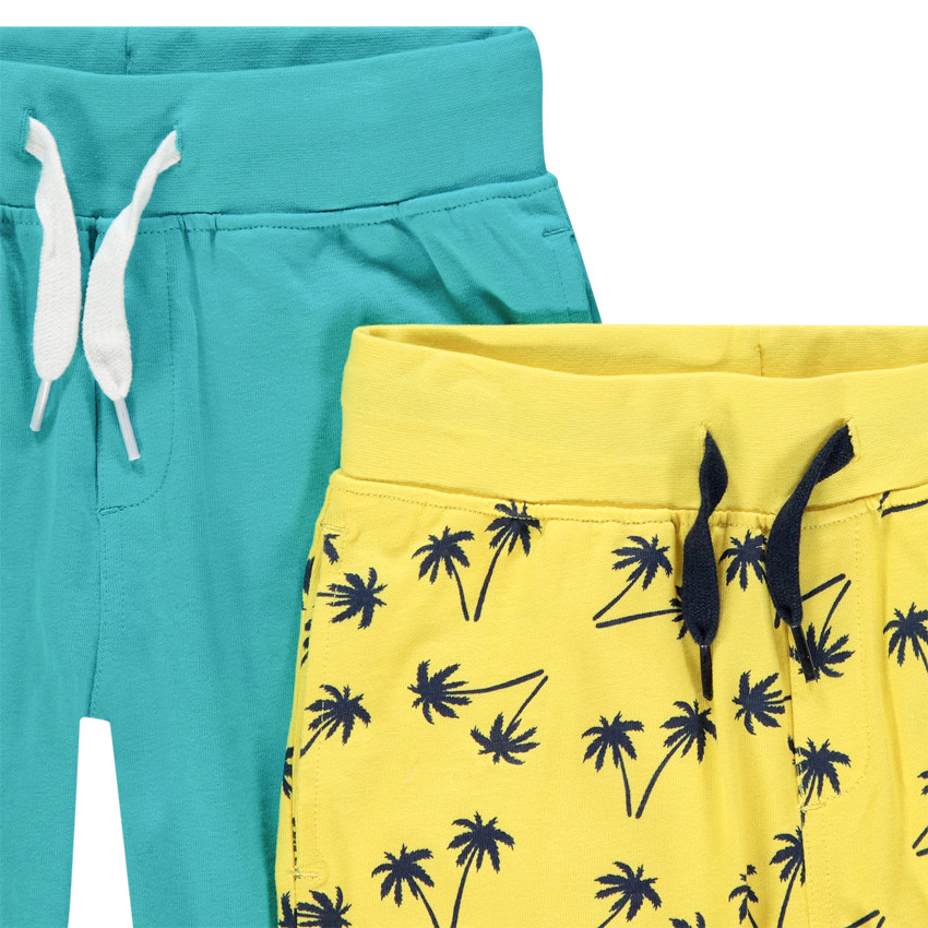 Lot de 4 Bermudas unis /imprimés 