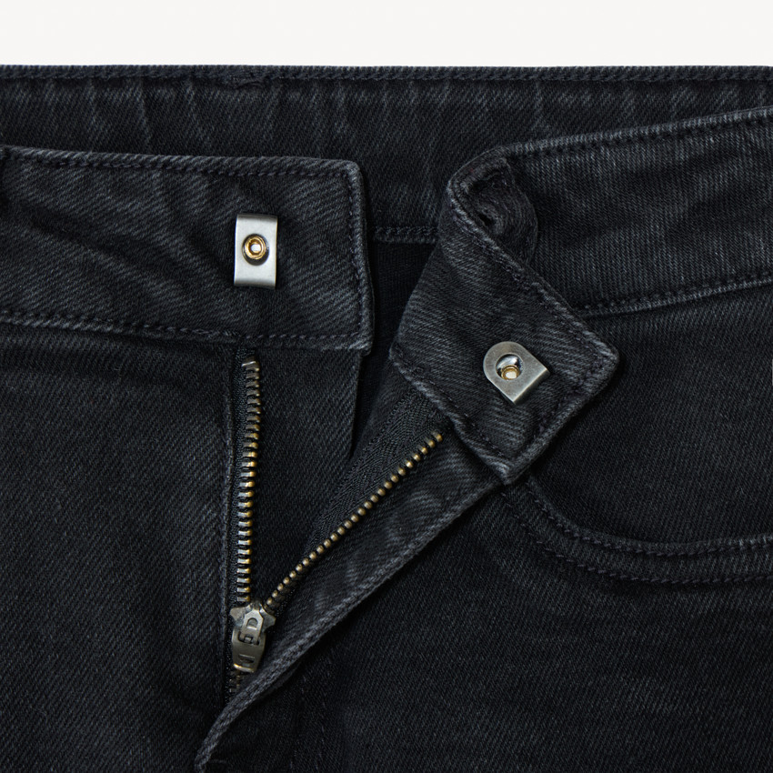 Jean en denim doublé avec label fantaisie pour garçon  