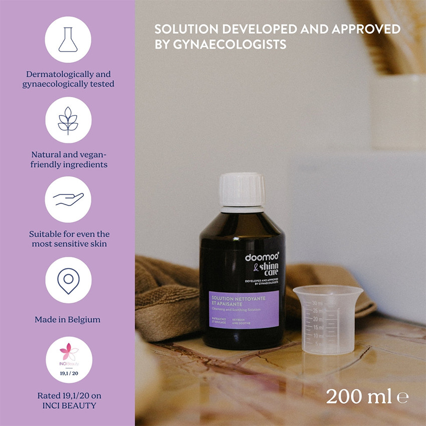 Solution nettoyante et apaisante 200ml 