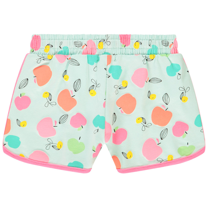 Short en jersey imprimé pour fille 