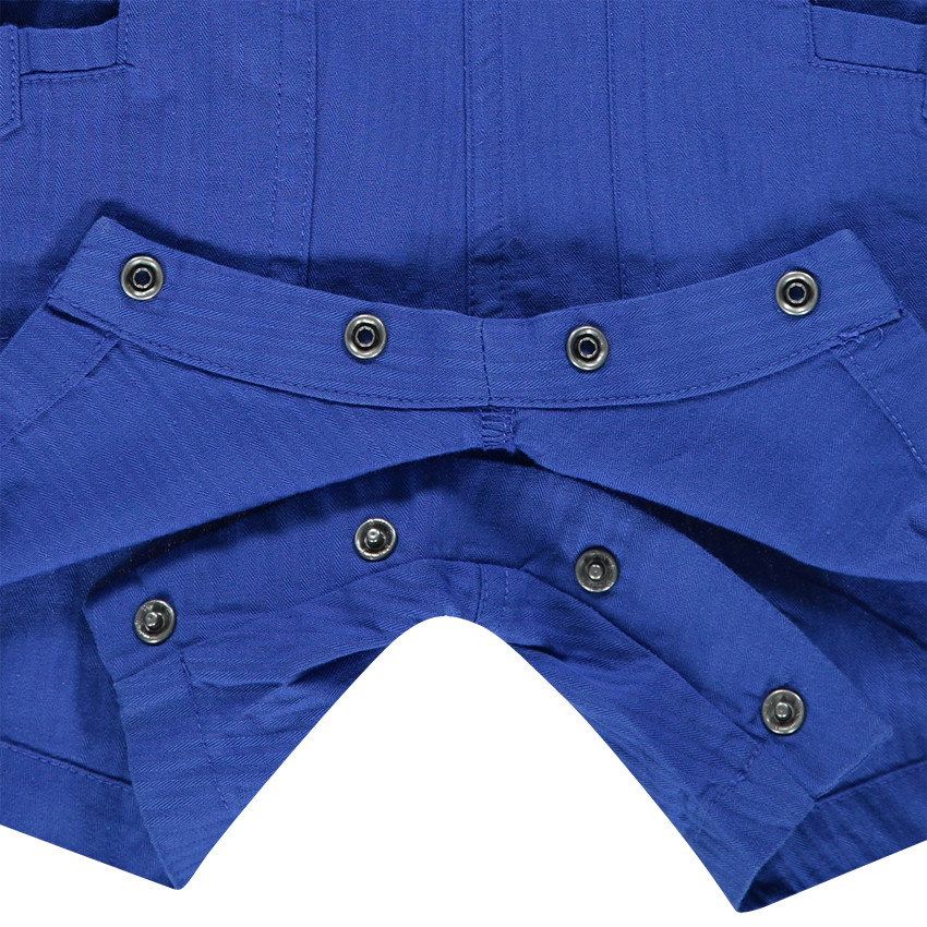 Ensemble tee-shirt printé et salopette short SUPERBABY 