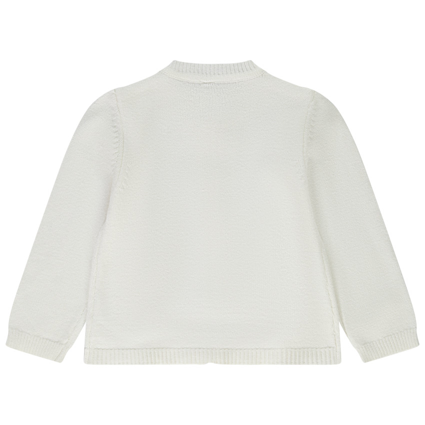 Gilet en tricot fantaisie pour bébé fille 