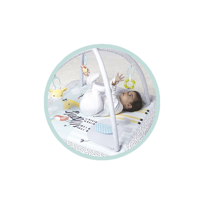 Tapis d'éveil sensoriel avec sons Safari 