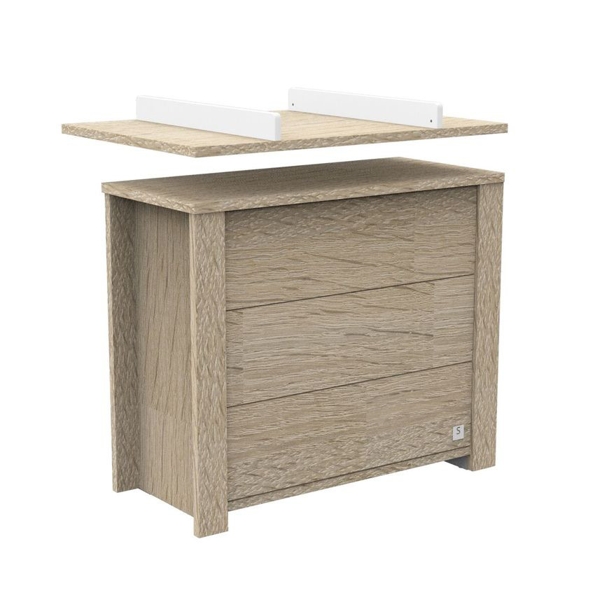 Commode 3 tiroirs Antonin - Bois 