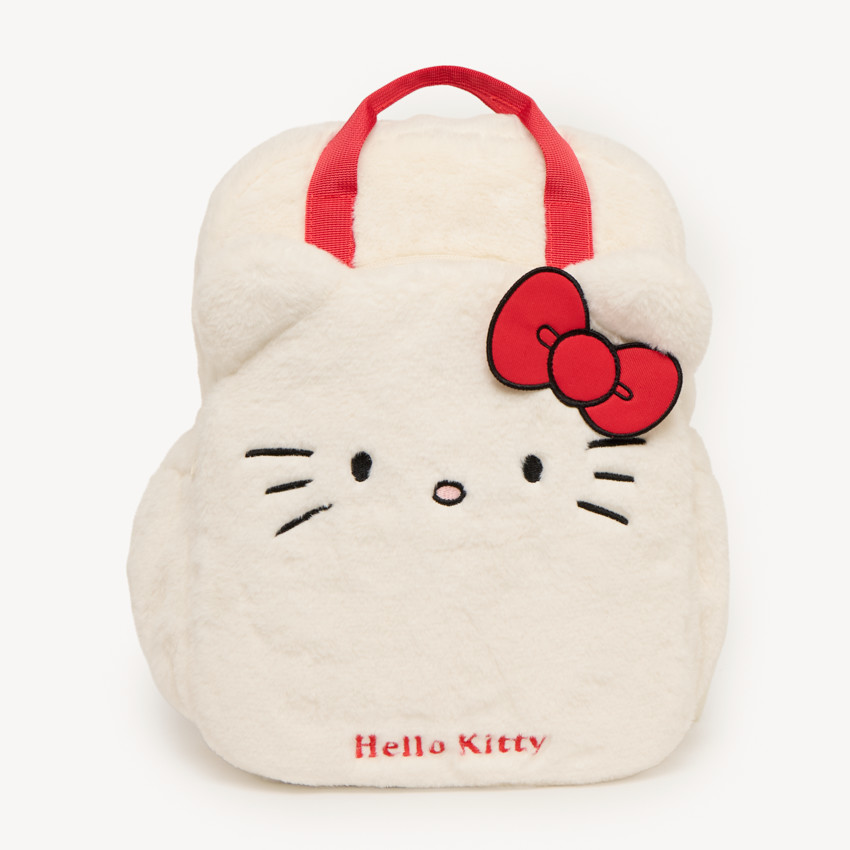 Sac à dos Hello Kitty en sherpa