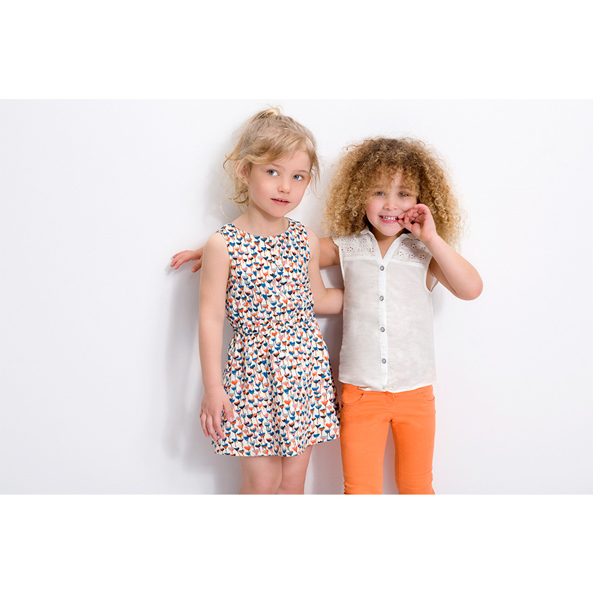 Corsaire en twill orange 