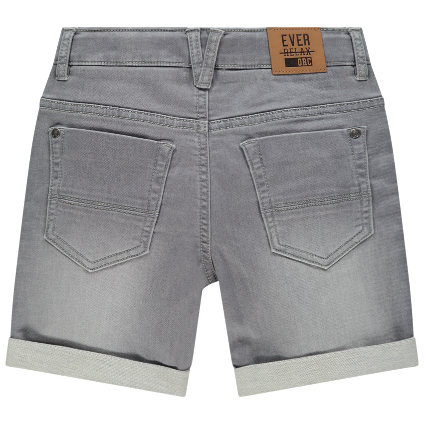 Bermuda en jean effet used 