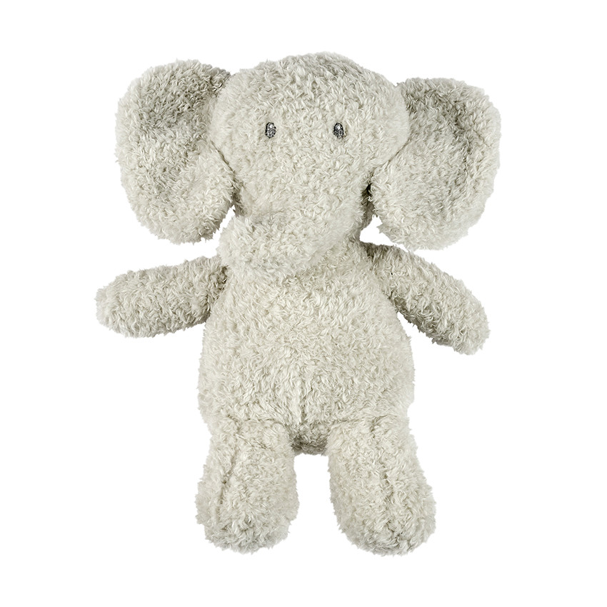 Peluche bébé éléphant - 24 cm - Fanfan - Teddy gris 