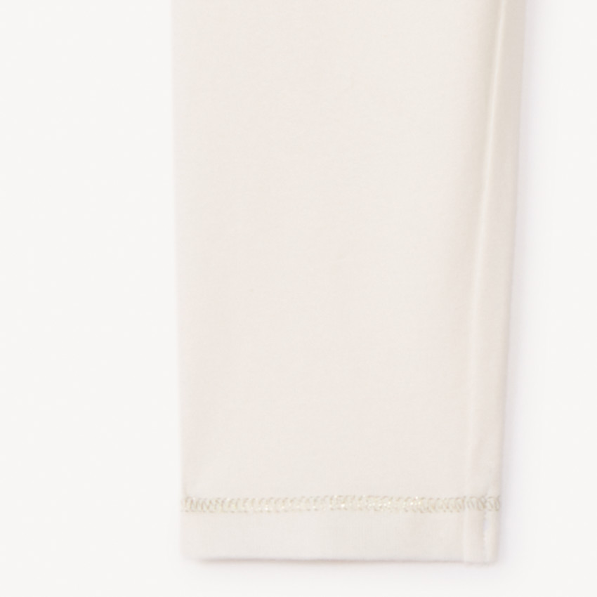 Lot de 2 caleçons longs unis pour bébé fille 