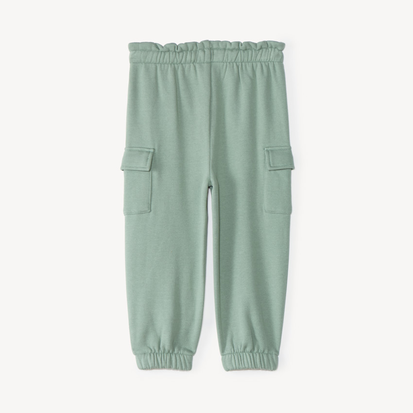 Pantalon de jogging bébé fille style cargo 