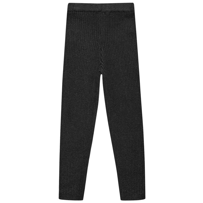 Legging en tricot effet côtelé pour fille 