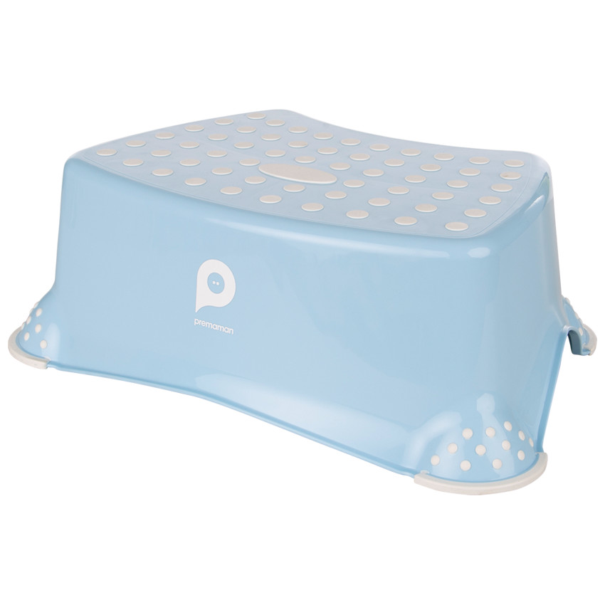 Marchepied antidérapant - Bleu clair 