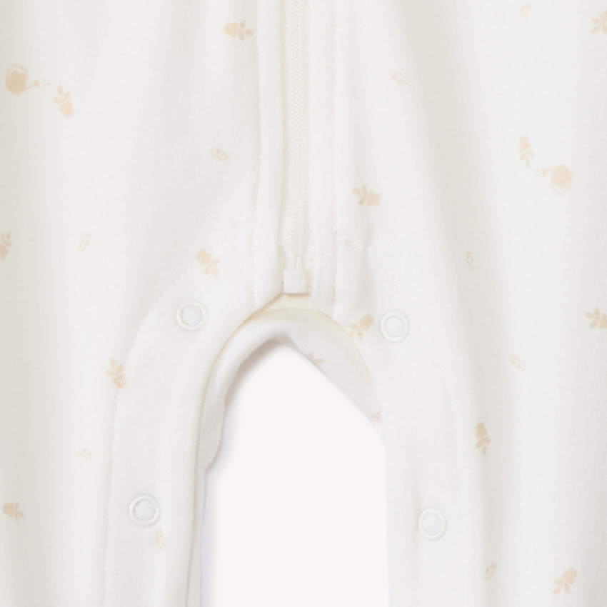 Dors-bien zippé et imprimé effet 2 en 1 pour bébé 