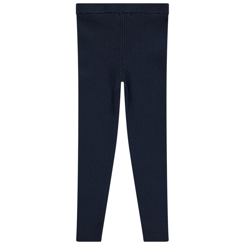 Legging en tricot effet côtelé pour fille 