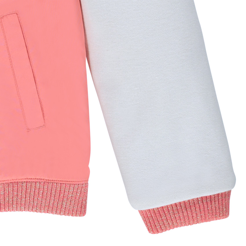 Junior - Bombers bi-matière avec badges et broderies 