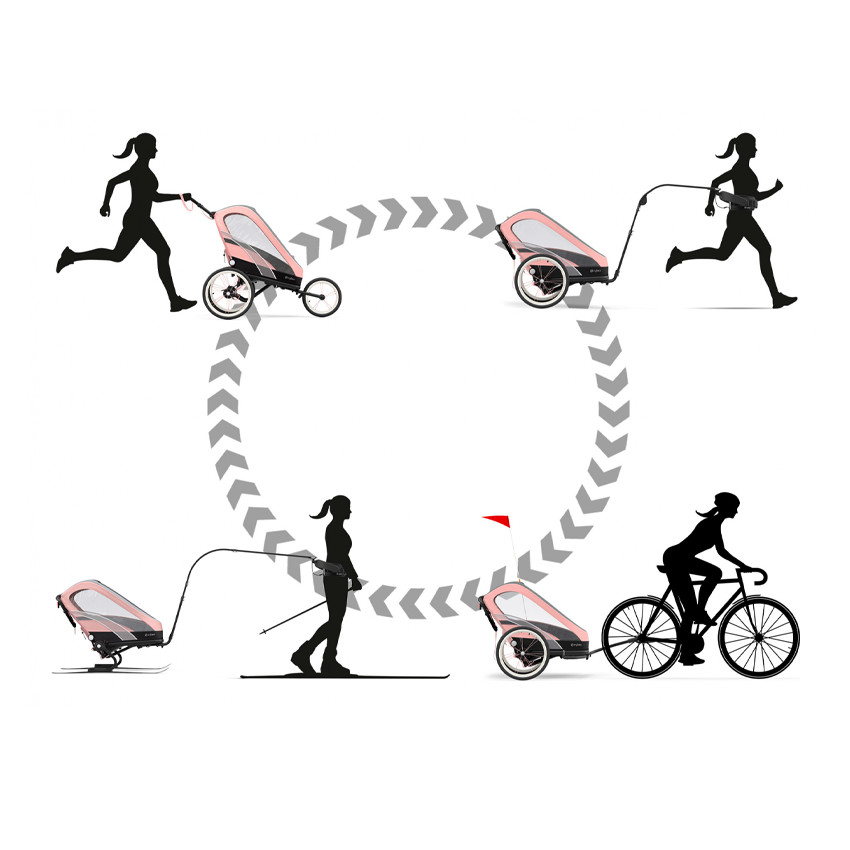 Pack siège poussette sport Zeno - Bleached Sand/Light Beige 