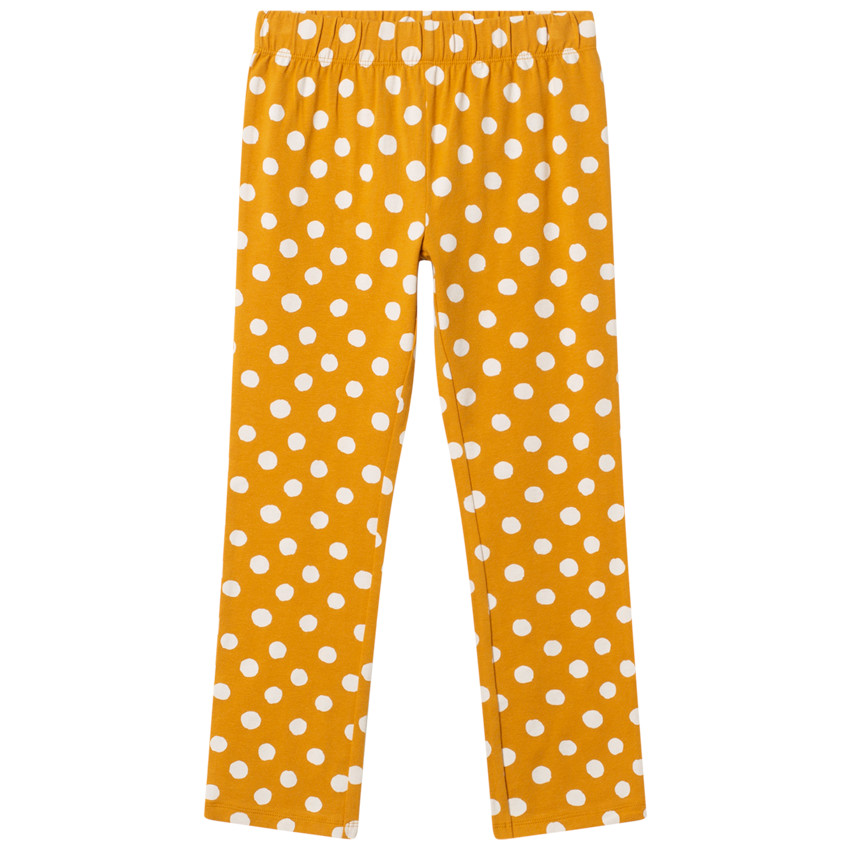 Pyjama en jersey à pois et print Minnie Disney 