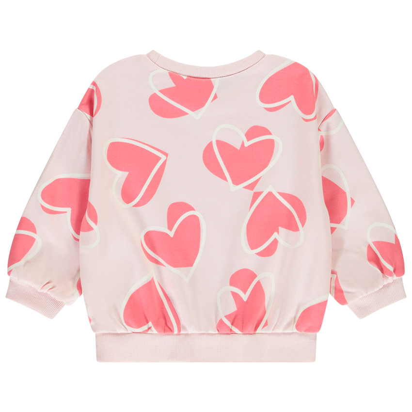 Sweat en molleton fantaisie pour bébé fille  