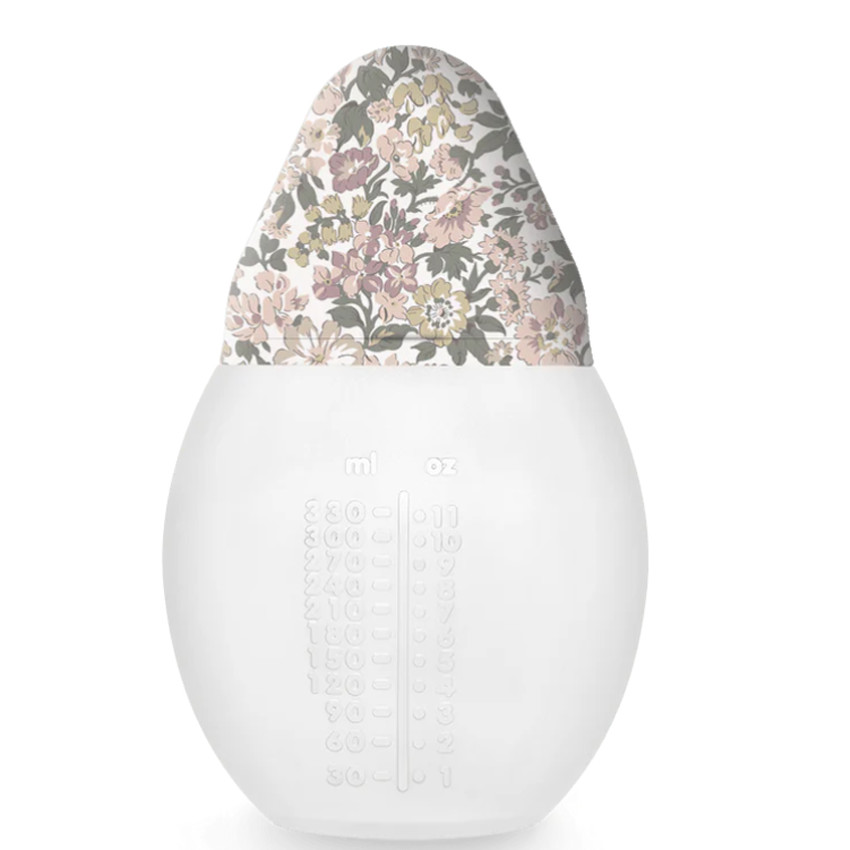 Biberon silicone 330ml Liberty Honey Dew Pink 